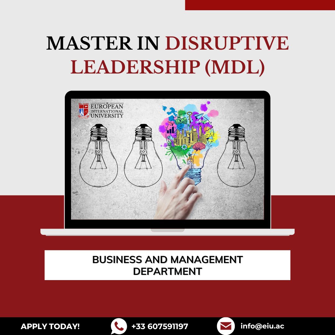 master in disruptive leadership